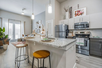 Trendy kitchen photo in Salt Lake City