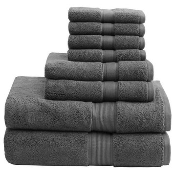800GSM Cotton 8 Piece Towel Set, MPS73-197