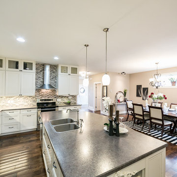Transitional Mill Woods Home Remodel