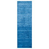 Safavieh Adirondack Collection ADR113 Rug, Light Blue/Dark Blue, 2'6"x16'