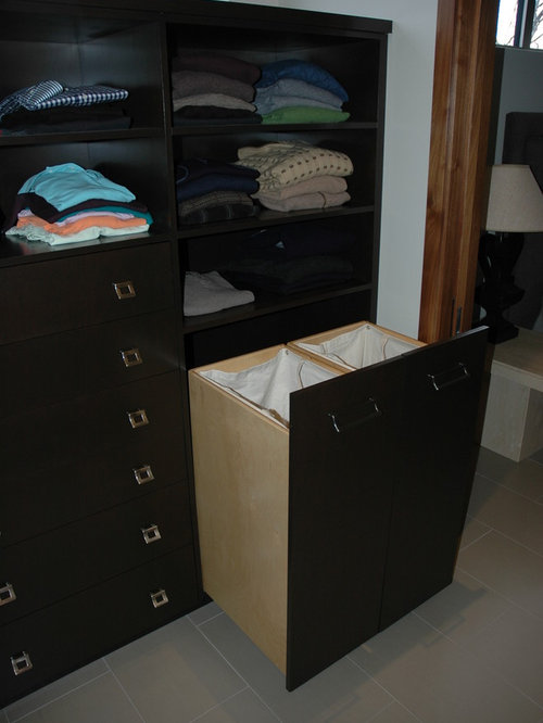 Builtin Laundry Hamper Houzz