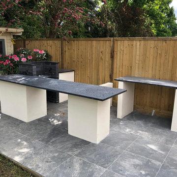 Steel Grey Leather Finish - Granite