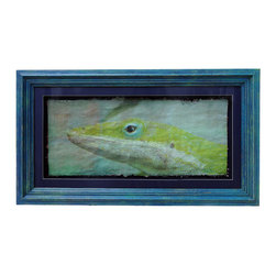 Florida Green Anole - Paintings