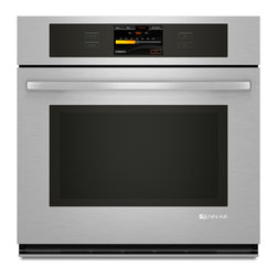 Jenn-Air 30" Single Electric Wall Oven, Stainless/blk | JJW3430WS - Ovens