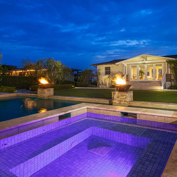 Beach house gets a pool..a very cool pool..that is