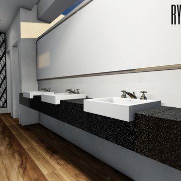 UNIVERSITY  PUBLIC TOILET  INTERIOR