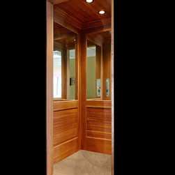 Recessed Panel Mirror & Horizontal Wainscot Elevator - Products