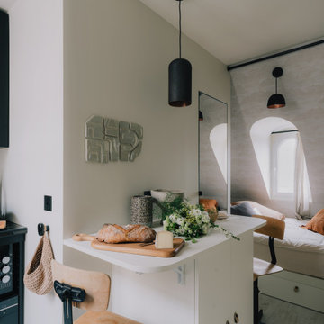 une tiny house de 11 m2 face aux jardins du Luxembourg