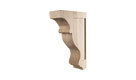 Rubberwood Transitional Traditional Corbels