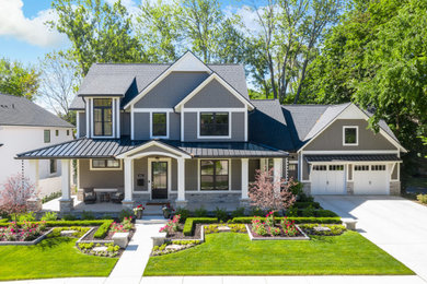 Inspiration for an exterior home remodel in Detroit