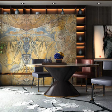 ultra thin large size panel nature stone for wall system