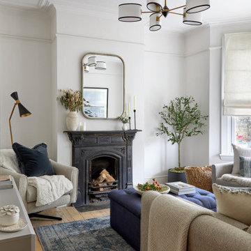 Contemporary & Cozy Living Room