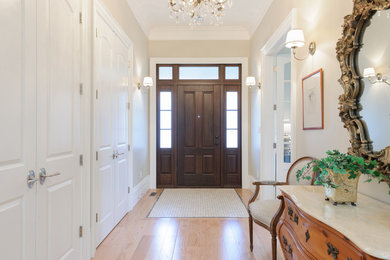 Traditional entryway in Toronto.