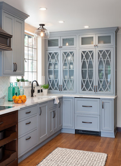 Transitional Kitchen by Kirk Riley Design