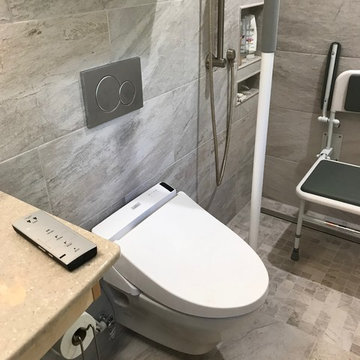 Gerberit Wall unit, Toto bidet