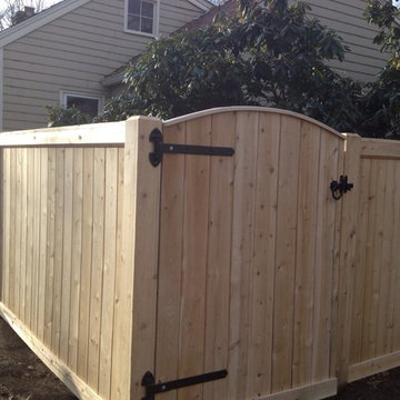 Weston Cedar Fencing and Stonewall