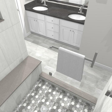 Master Bath (tub gotta go!)