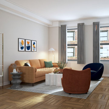 Plaza Living Room With $15k Curated Shopping List