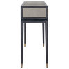 Modern Leather Console Table | OROA Bloomingville