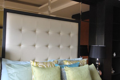 Example of a trendy bedroom design in Other