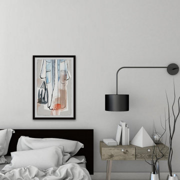 "The Doctor" Framed Painting Print