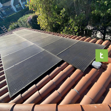 Roofing and Solar Panel System
