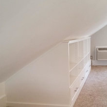 Tiny Attic bedroom study