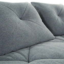 Discours 3-seat sofa - wide armrests : W. 213 x H. 90 x D. 108 cm - Sofas