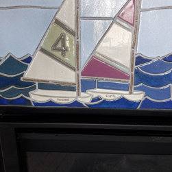 Coastal Fireplace - Tile Murals
