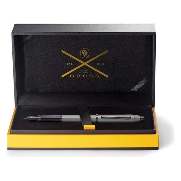 Cross Gunmetal Gray with Medium Nib Fountain Pen