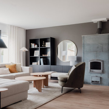 Rénovation d'une pièce de vie à Beg-Meil, Finistère