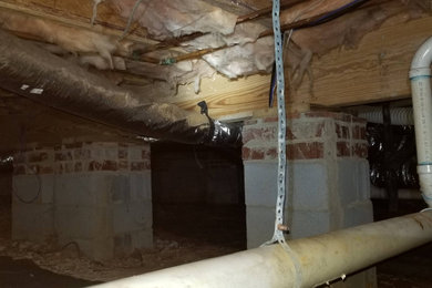Inspiration for a basement remodel in Raleigh