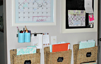 8 Inexpensive Routes to a Family Organizing Station