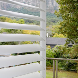 Custom Shutters: Triangular Shaped - Interior Shutters