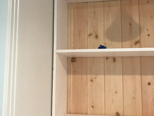 Help Big Gaps In Built Bookcases, How To Fix A Bookcase The Wall