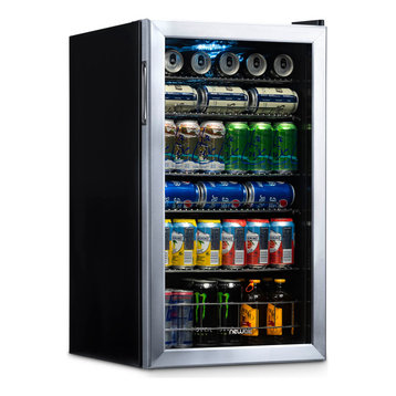 Newair 126-Can Stainless Steel Beverage Cooler