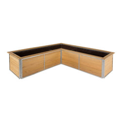Hochbeet in L-Form - Outdoor Products