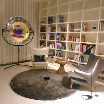 Schöne Teppiche im Musik- und Lesezimmer