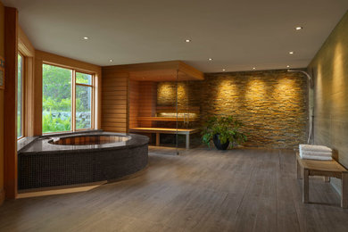 Bathroom - contemporary bathroom idea in Burlington