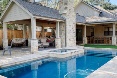 Example of a pool design in Houston