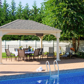 Vinyl Pavilions, Gazebo's and Pergola's