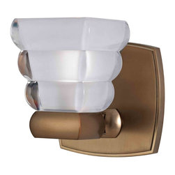 Hudson Valley - 1-Light Bath Bracket, Brushed Bronze - Bathroom Vanity Lighting