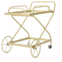 Contemporary Outdoor Serving Carts by GDFStudio