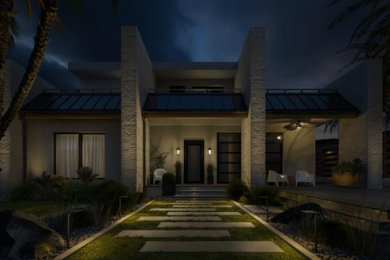 Minimalist exterior home photo in Other