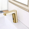 BathSelect Bravat Trio Motion Sensor Faucets Gold Metallic Finish