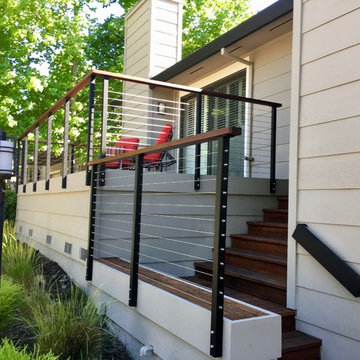 Front Porch Cable Railing