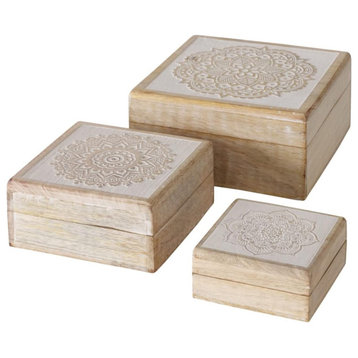 3 Piece Mandala Boxes