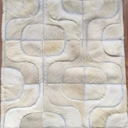 Ipanema cowhide patchwork rug - Area Rugs