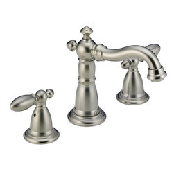 Delta Victorian&reg; Two Handle Widespread Lavatory Faucet - Bathroom Sink Faucets