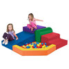 SoftZone Primary Climber With Ball Pool